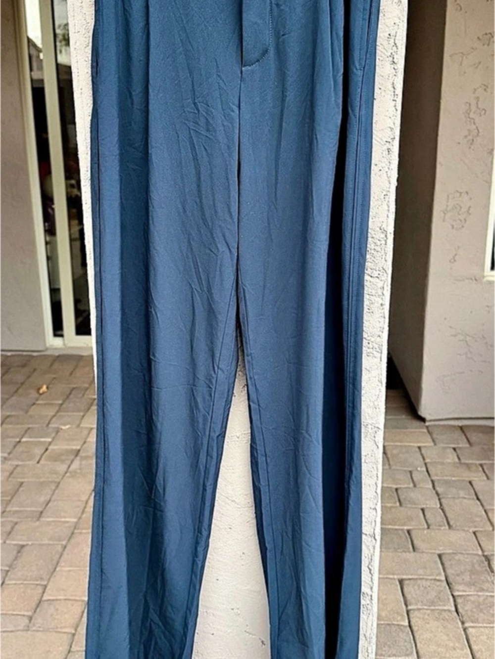 Vuori Wide Leg Pants in Blue Size XS